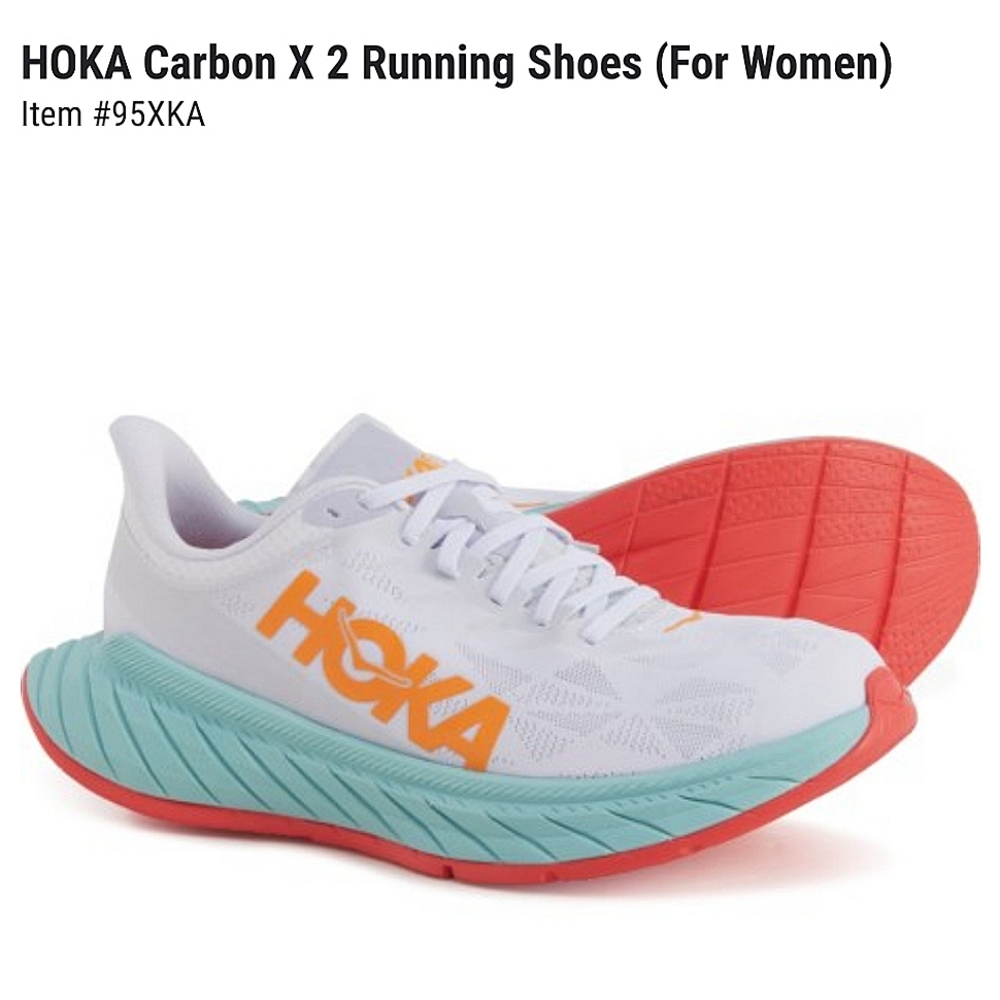 Women's Hoka Carbon X2 Running Shoes size 10.5